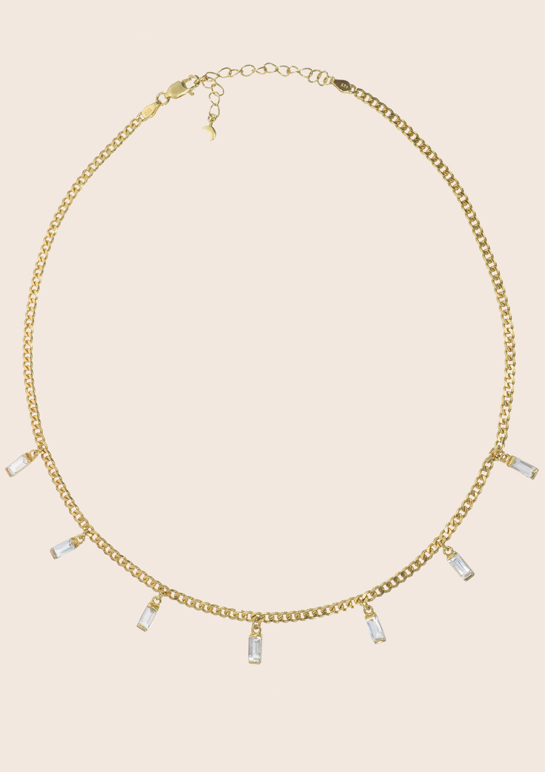 Baguette Necklace