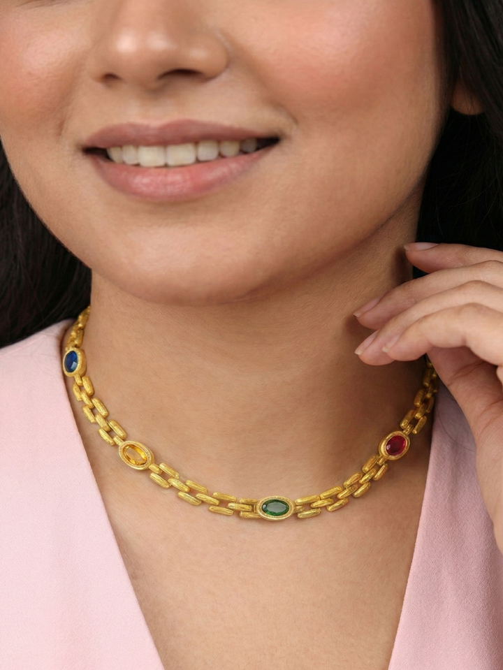 Aawari Gems Link Chain