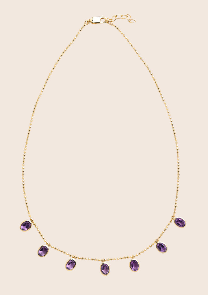 Titli Pastel Necklace (Gold)