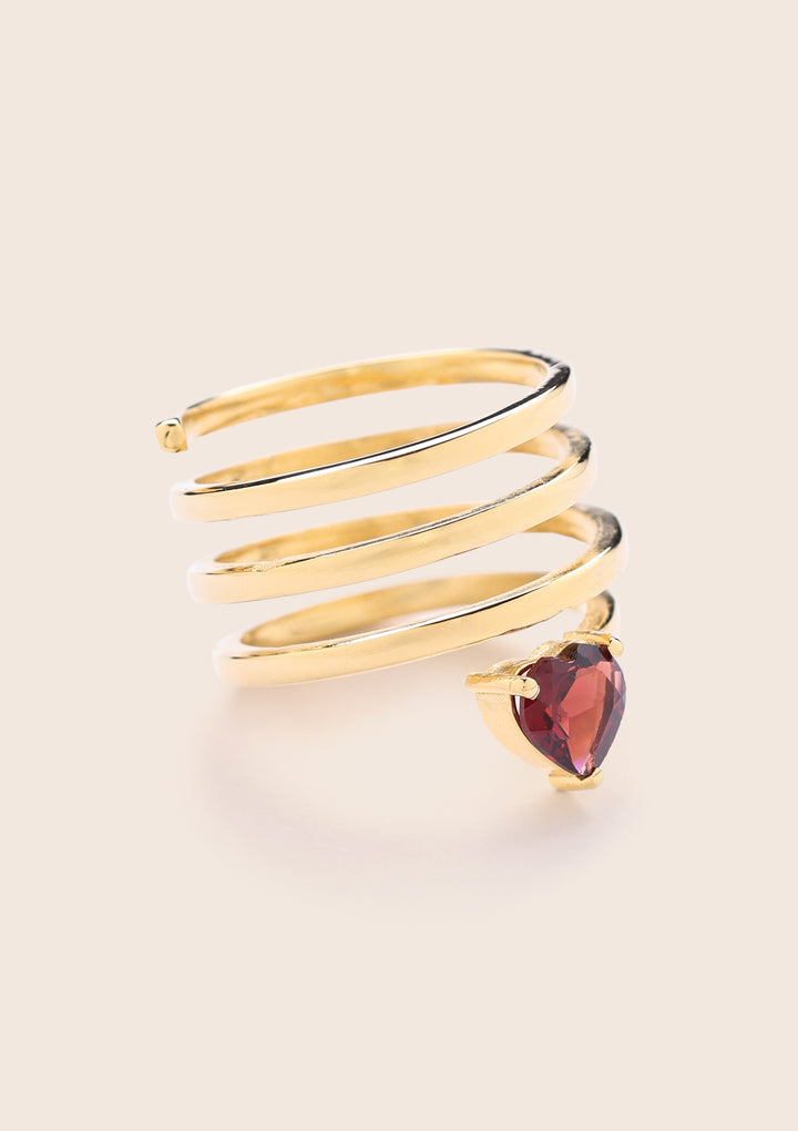 Aawari Spiral Ring