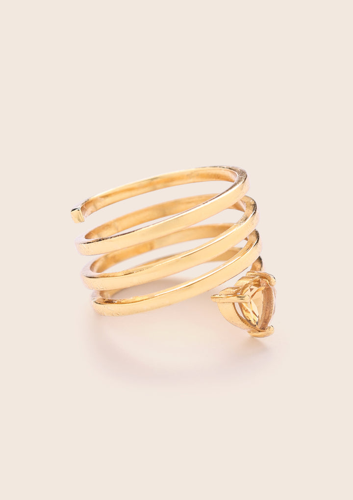 Aawari Spiral Ring