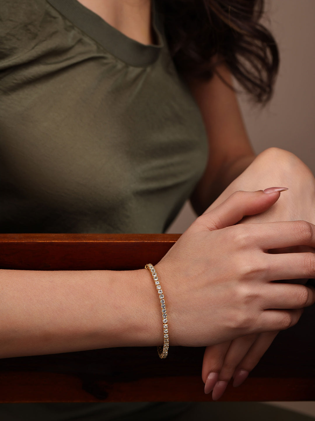 Humesha Tennis Bracelet