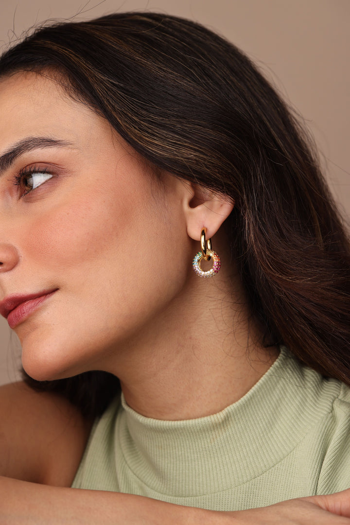 Aawari Donut Earrings