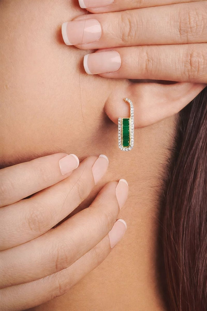 Titli Safety Pin Earrings