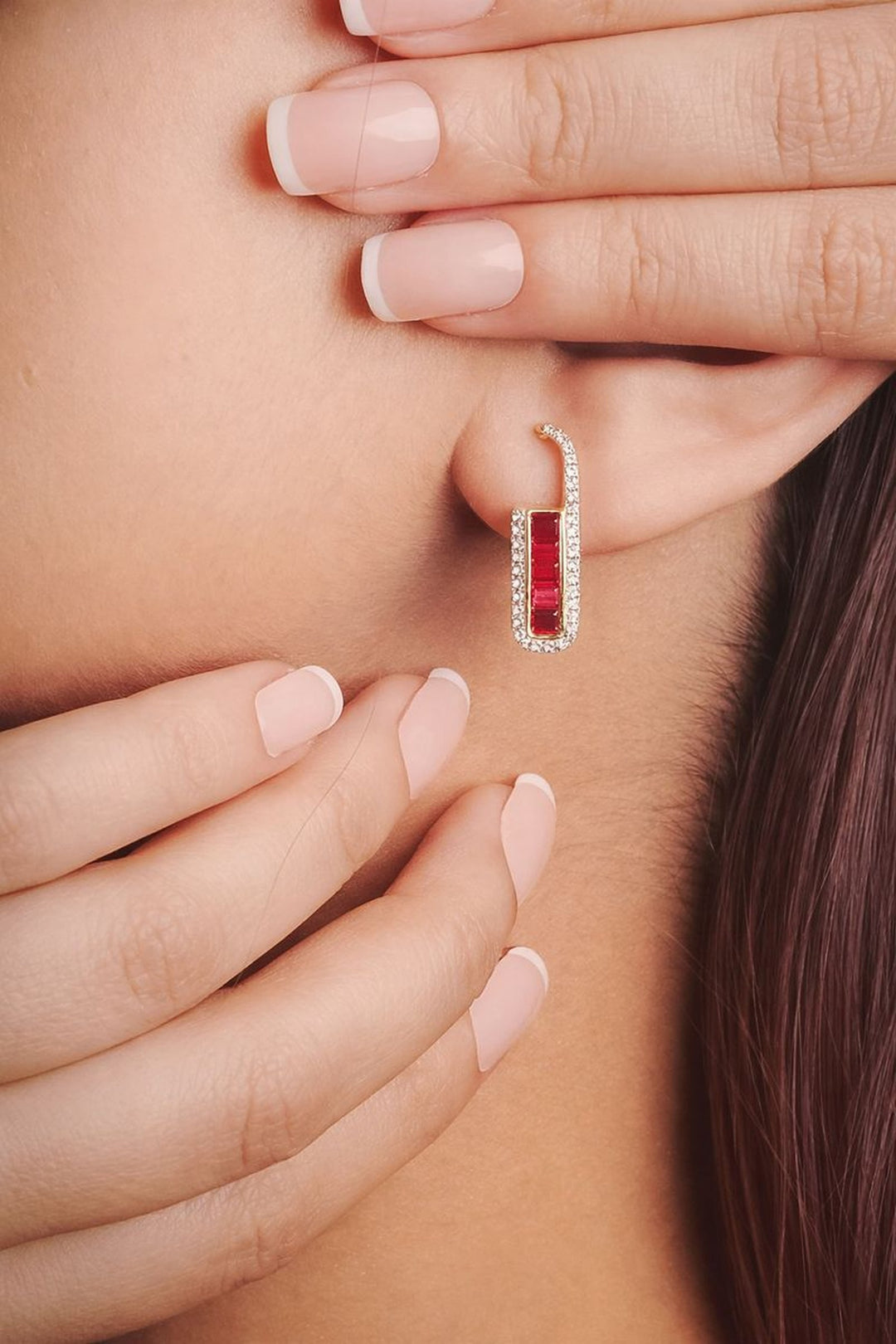 Titli Safety Pin Earrings