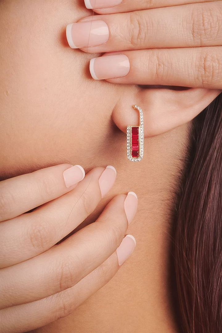 Titli Safety Pin Earrings