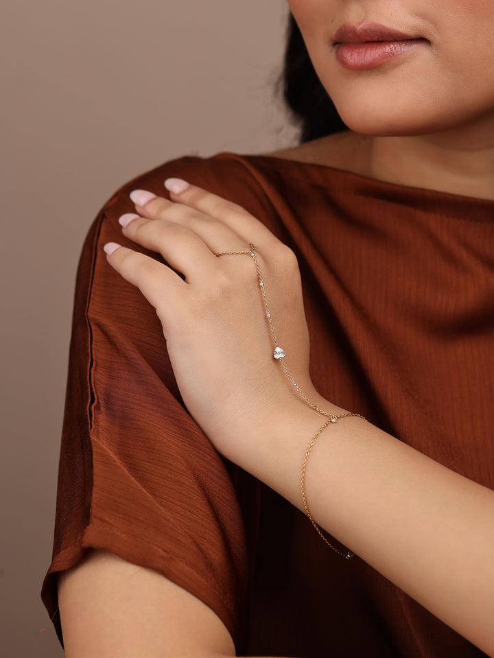 Humesha Heart Handchain