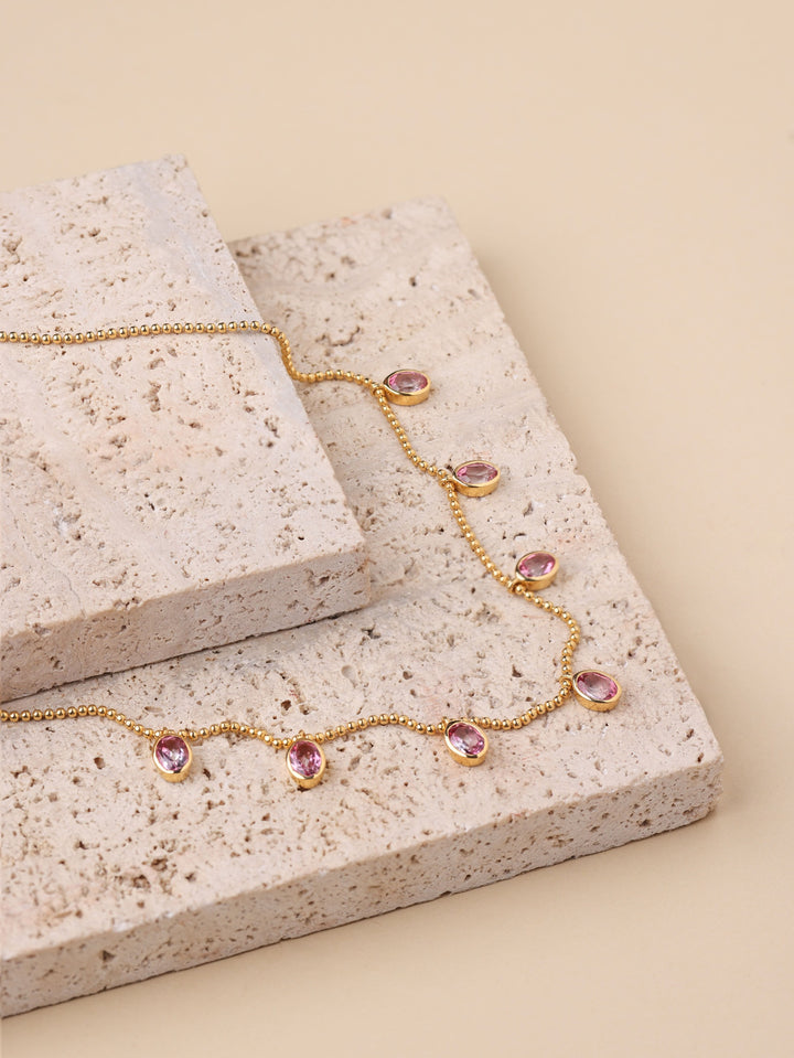 Titli Pastel Necklace (Vermeil)