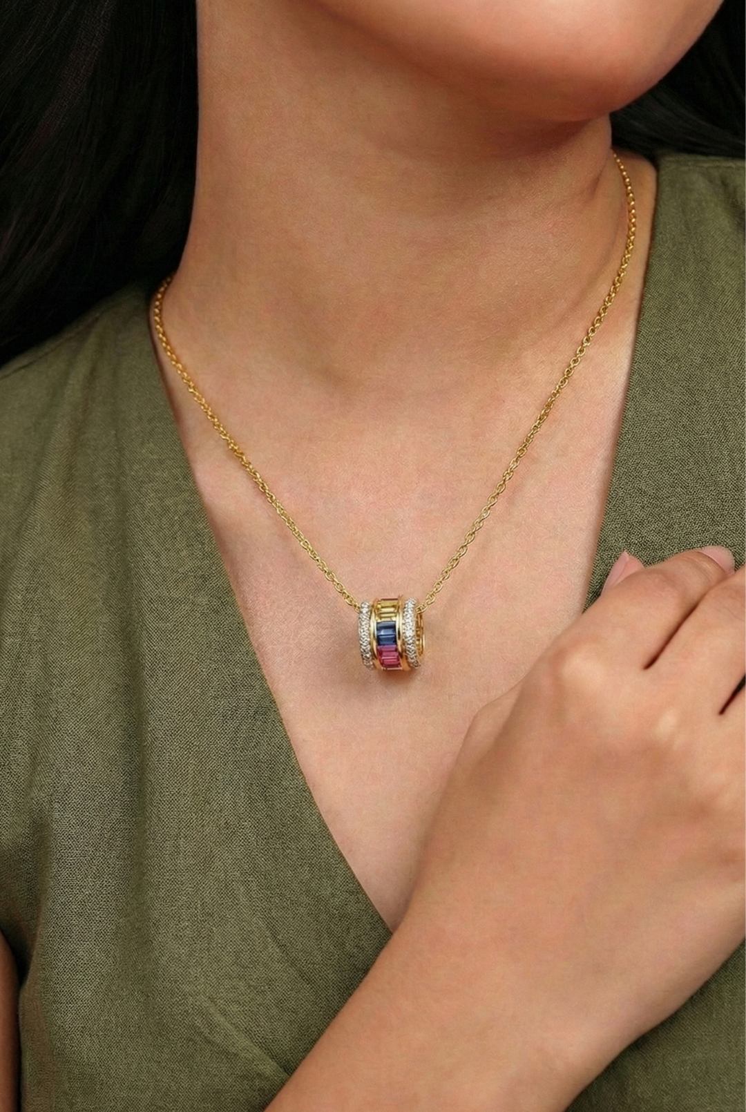 Titli Rainbow Pendant