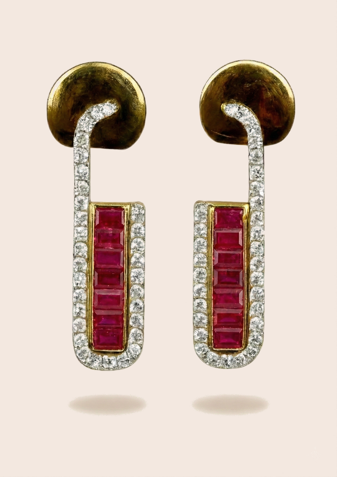 Titli Safety Pin Earrings